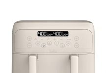 【折后$39.99 包邮】Bella TriZone 双区分隔多功能空气炸锅 4QT