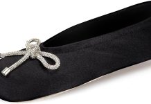 【折后低至$16.8 Prime包邮】isotoner女士芭蕾缎面家居拖鞋 多色选