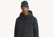 【折后$33.98 包邮】Nautica 男士防风连帽夹克 多色选