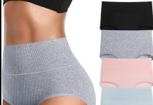 【折后$9.99 Prime包邮】女士高腰收腹内裤 5条!