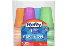 【折后$7.97 Prime包邮】Hefty 一次性塑料水杯 100个!