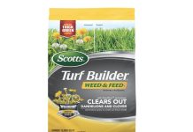 【折后$49.97 包邮】Scotts 草坪增肥除草剂 33.95 lbs!