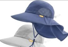 【折后$9.99 Prime包邮】儿童多方位防晒帽 两个!