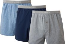 平均一条不到$3! 【折后$14.99 Prime包邮】Hanes 男士纯棉平角内裤5条装