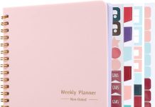 【折后$5.99 Prime包邮】52周无日期设计周计划本