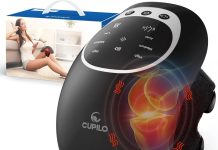 母亲节好礼!【折后$29.99 Prime包邮】红光热敷震动护膝按摩器