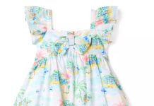 6m-12岁!【折后$28.55 限时包邮】Janie and Jack 热带风情连衣裙