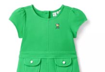 6m-12岁!【折后$26.59 限时包邮】Janie and Jack 女童高尔夫裙