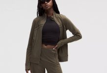 裤型绝了!【折后$89 包邮】Lululemon Define 时尚阔腿显瘦运动裤!