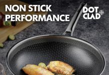 【折后$29.99 Prime包邮】12英寸混合材质炒锅 带盖!