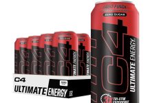 【折后$10.26 Prime包邮】C4 无糖能量饮料 12瓶!