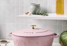 樱花粉好美!【折后$229.99 包邮】Staub 珐琅铸铁锅 5QT多色选