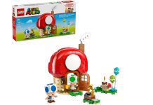 【折后$23.99 Prime包邮】LEGO Super Mario 奇诺比奥之家派对拼搭玩具