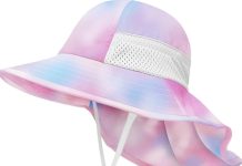 【折后$7.98 Prime包邮】儿童可调节沙滩防晒帽!