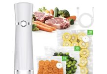 【折后$39.98 包邮】手持式真空封口机+可重复使用袋!