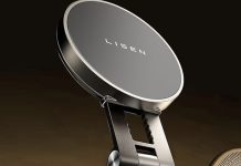 【折后$8.18 Prime包邮】Lisen 可折叠磁吸式车载手机支架!