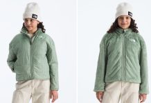6-20岁!成人可穿!【折后$73.5 包邮】The North Face Shasta 大童款双面可穿 全拉链夹克