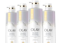 太划算了吧❗️【折后$39.13 包邮】Olay 胶原肽精华复合物紧致沐浴露 20OZ*8瓶!!