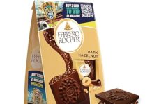 【折后$3.19 Prime包邮】Ferrero Rocher 榛果黑巧克力方块!