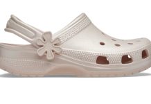 【折后低至$22.49】Crocs Classic Pearl Shine 儿童珍珠光泽洞洞鞋 两色选