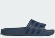 【折后低至$7 包邮】adidas Adilette Aqua 男士一脚蹬拖鞋 三色选
