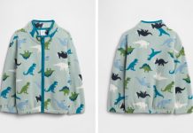 6M-5Y! 【折后低至$7.63 包邮】Gap babyGap 抓绒拉链卫衣 两色选