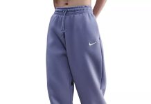 【折后$27.93】Nike Sportswear Phoenix Fleece 女士高腰廓形运动裤
