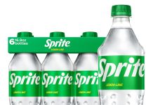【折后$12 Prime包邮】Sprite 雪碧柠檬青柠味无咖啡因汽水 共18瓶装!