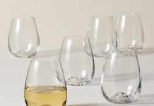 【折后$21.89 Prime包邮】Lenox 经典无柄酒杯套装 6个!
