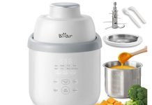 【折后$64.99 Prime包邮】Bear 小熊全自动婴幼儿辅食机/料理机