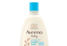 【折后$5.21 Prime包邮】Aveeno Baby 艾维诺婴儿燕麦泡泡沐浴露 568ml
