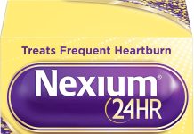 两种折扣一起享!【折后$10.88 Prime包邮】Nexium 24小时胃酸抑制胶囊 42粒装