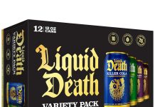 【折后$7.16 Prime包邮】Liquid Death 苏打风味气泡水混合装 12罐装