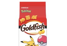 【折后$1.78 Prime包邮】Goldfish Pokémon 宝可梦切达芝士小饼干 6.6oz*2袋装