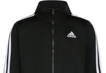 【折后$13.99 Prime包邮】adidas 男童拉链运动外套