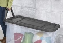 【折后$17.97】Sterilite 160 Qt 超大熟料收纳箱!