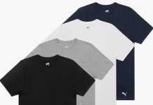 【折后$27.5 Prime包邮】Puma 男士棉质圆领短袖 四件!