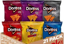 【折后$14.16 Prime包邮】Doritos 多口味玉米片混合装21包*2共42包!