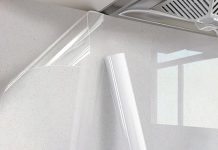 【折后$5.58 Prime包邮】透明墙面保护贴膜膜 15.8″×78.8″