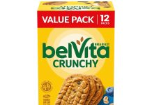 【折后$4.86 Prime包邮】belVita 蓝莓味早餐饼干12小包装