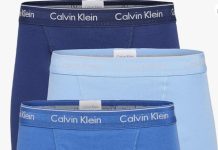 【折后$18.34 Prime包邮】Calvin Klein 男士棉质内裤 三条!