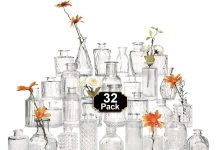【折后$29.99 Prime包邮】精美玻璃花瓶 32个一套!