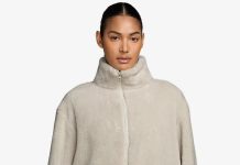 清仓好价!【折后$45 包邮】Nike Essential Sherpa 女款高绒摇粒绒外套