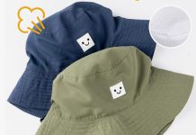 【折后低至$4.49 Prime包邮】防晒透气儿童遮阳渔夫帽2个 多款可选