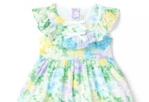 6m-12岁!【折后$23.62 限时包邮】Janie and Jack 纯棉碎花 油画风连衣裙