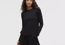 舒适自然!【折后$79 包邮】Lululemon BeCalm 女士超宽阔腿裤!