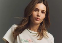 【折后$23.97】Anthropologie Maeve Evelyn 印花短袖T恤