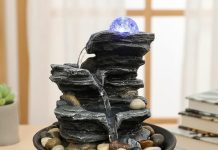 【折后低至$17.99 Prime包邮】室内流水景观LED桌面喷泉 多款选