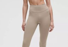 暖褐灰史低!【折后低至$59 包邮】Lululemon Fast and Free 高腰运动紧身裤 25英寸多色选
