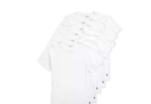 一件只要$7+! 【折后$47.7 包邮】Polo Ralph Lauren 男士经典圆领打底T恤 6件装两色选